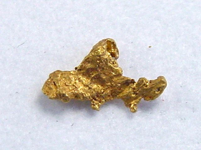 Gold Nugget 7,5 mm - Köysivaara, Lappland, Finnland