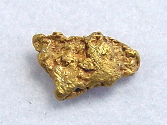 Gold Nugget 6,5 mm - Köysivaara, Lappland, Finnland