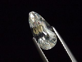 Hiddenit 3,69 Ct. Tropfen 12 x 6 mm Pakistan