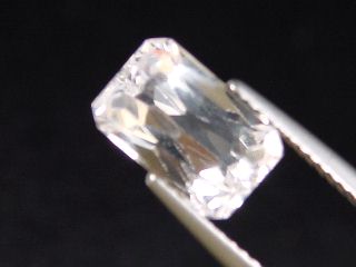 Spodumene 3,76 Ct. octagon & scissor cut 10 x 6,5 mm