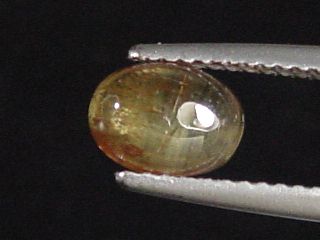 Andalusite 1,27 Ct. oval cabochon - Minas Gerais, Brazil