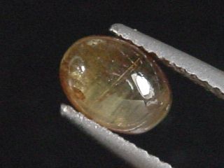 Andalusite 1,27 Ct. oval cabochon - Minas Gerais, Brazil