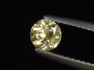 Chrysoberyl 0,57 Ct. round 5 mm Minas Gerais, Brazil