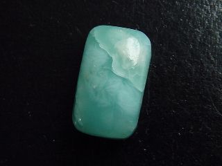 Larimar 12,86 Ct. rectangle cabochon - Dominic. Republic