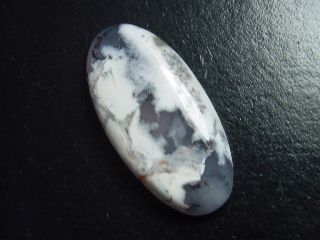 Dendritic Opal 58,15 Ct. oval cabochon India