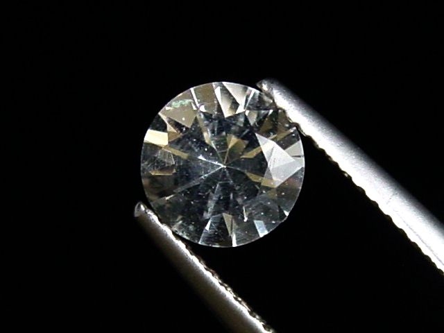 Pollucite 1,11 Ct. rare round - Skardu, Pak.