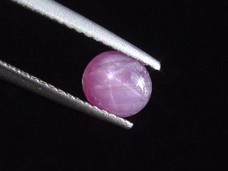 Star Ruby 1,01 Ct. natural color oval cabochon