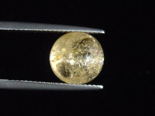 Topaz cat's eye 6,22 Ct. rare natural color - Ouro Preto, Brazil