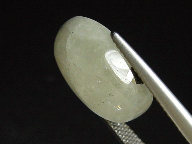 Datolith mit Pyrit 8,47 Ct. Cabochon - Charcas, Mexiko