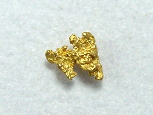 Gold Nugget 4 mm - Ruihtu-Äytsi, Lappland, Finnland