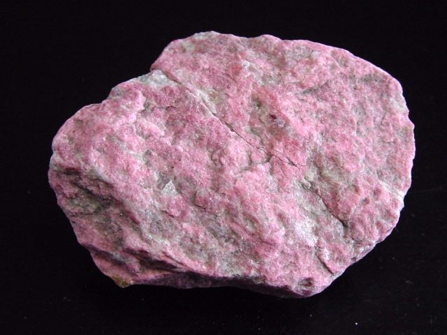 Thulite specimen 53 mm raspberry red - Leksvig, Trondheim, Norway