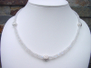 Rainbow Moonstone necklace faceted