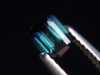 Indigolite / blue Tourmaline 0,51 Ct. octagon Brazil