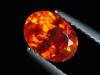 Zincite 2,78 Ct. oval faceted Poland