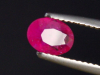 Ruby 0,87 Ct. oval Tanzania