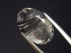 Turmalinquarz 7,15 Ct. feine Nadeln Oval facettiert Brasilien