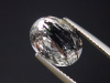 Turmalinquarz 3,88 Ct. feine Nadeln Oval facettiert Brasilien