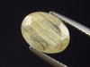 Rutilquarz 1,62 Ct. Oval facettiert Brasilien