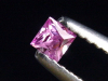 Rosa Spinell 0,12 Ct. 2,5 x 2,5 mm Carree Tansania