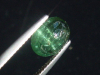 Verdelith Turmalin Katzenauge 2,16 Ct. Oval Cabochon Brasilien