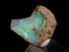 Edelopal roh / Opal Rohstein 24 mm feiner bunter Schimmer