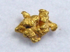 Gold nugget 5 mm - Selperinoja, Lappia, Finland